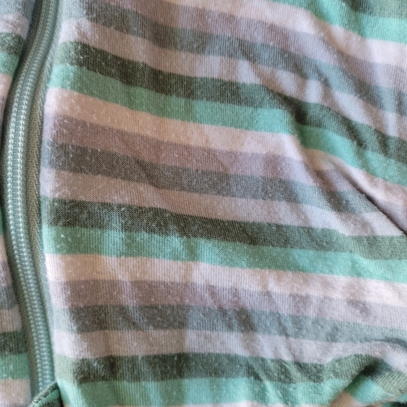 Kickee Pants Footed Pajamas - Stripe 12-18 months - Picture 2 of 2